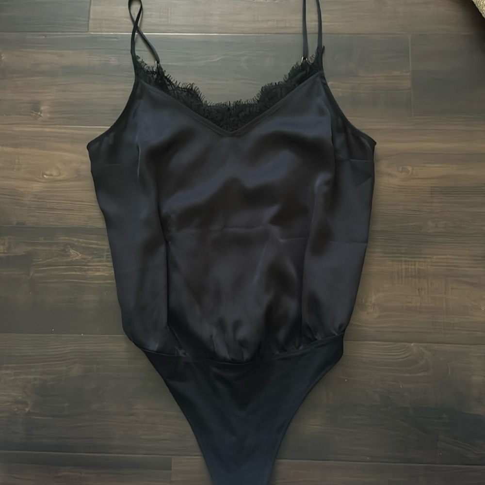 Abercrombie & Fitch Satin Bodysuit